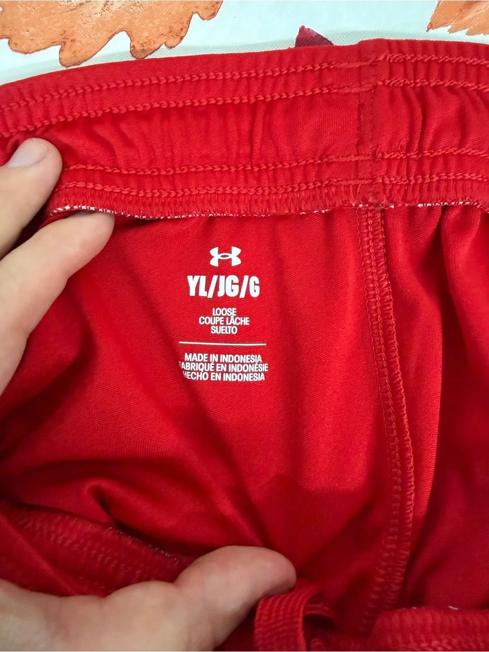 Under Armour Men's Red Shorts